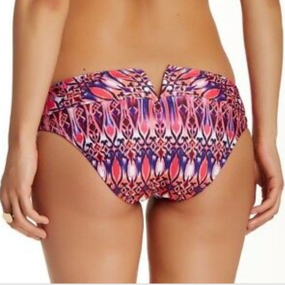 $58 NWT BECCA  CATHEDRAL BANDED HIPSTER XS